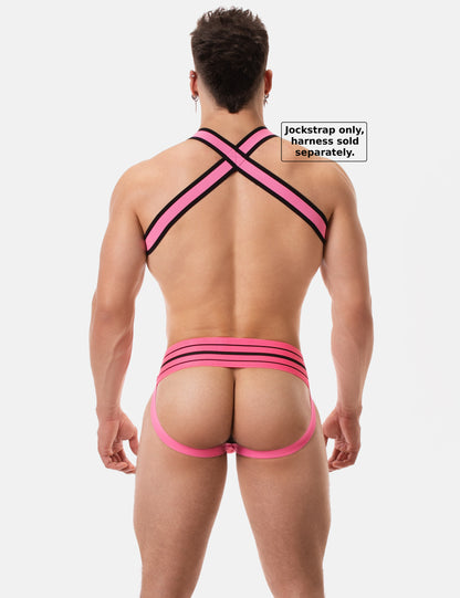 Barcode Berlin Andreus Jockstrap Pink-Black