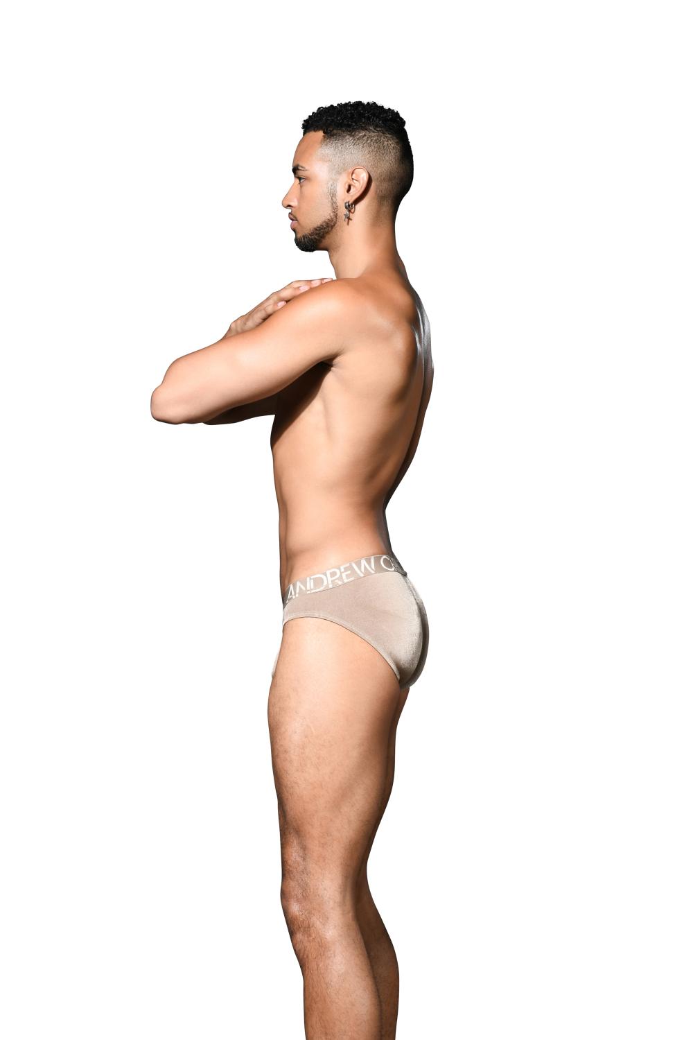 Andrew Christian Sensual Rib Brief w/ ALMOST NAKED® Bronze