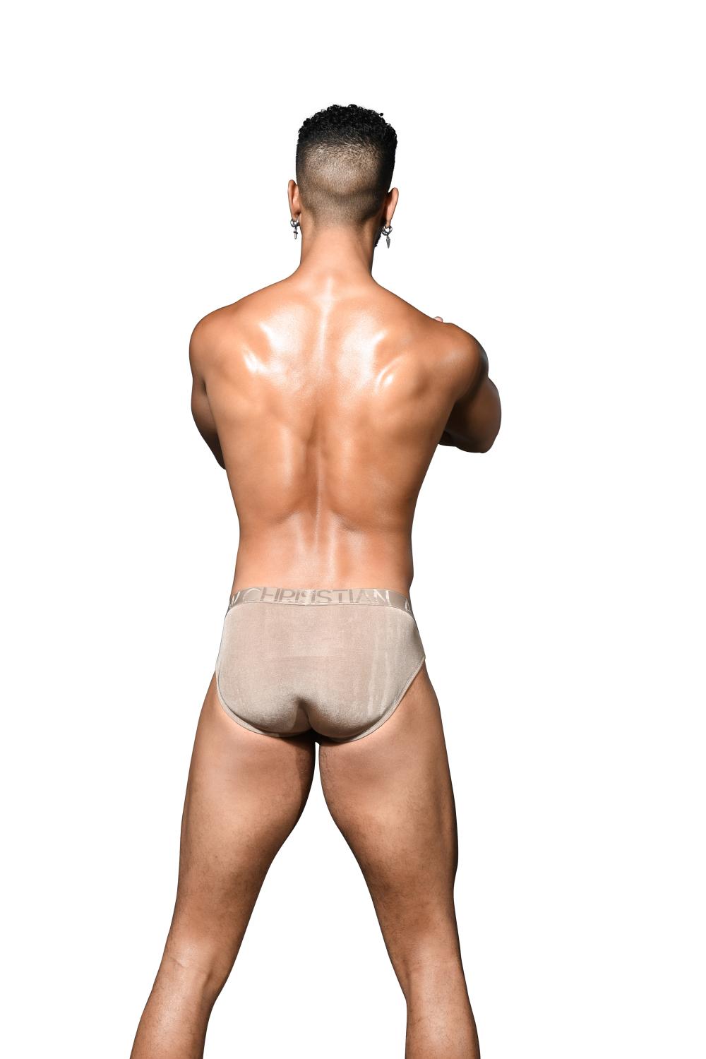 Andrew Christian Sensual Rib Brief w/ ALMOST NAKED® Bronze
