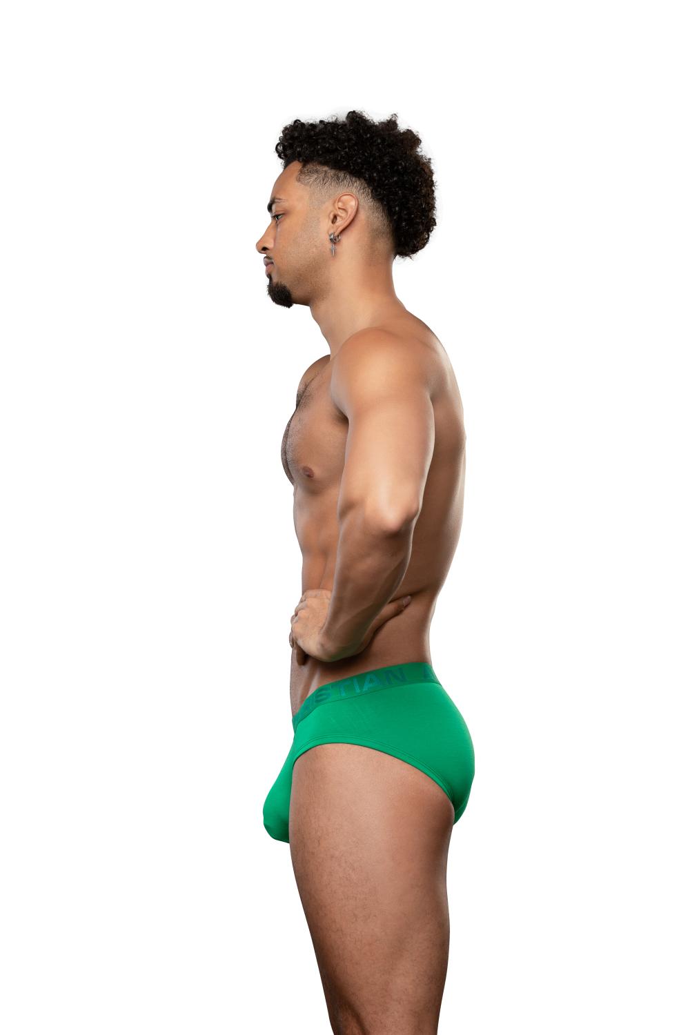 Andrew Christian TROPHY BOY® Bamboo Brief Kelly Green