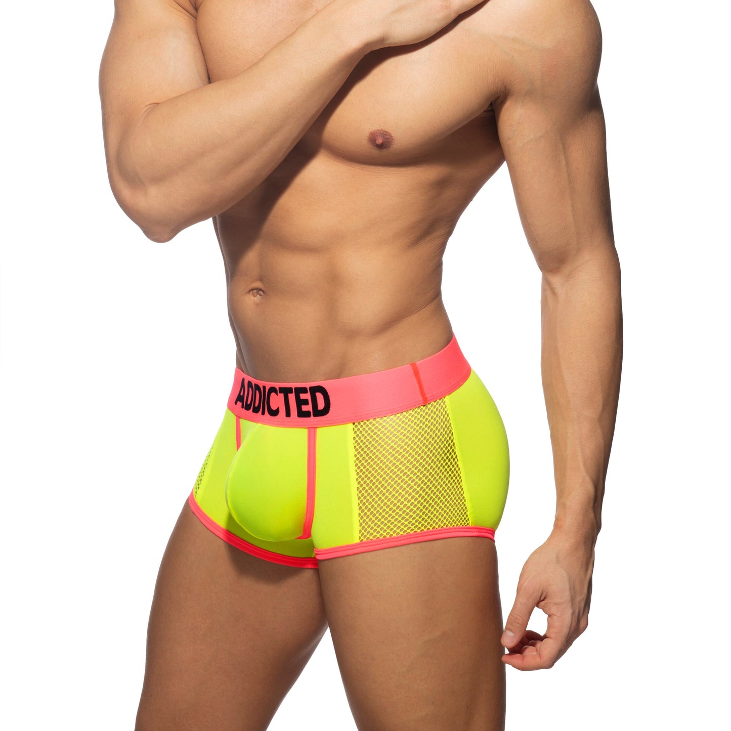 ADDICTED Neon Mesh Trunk Neon Yellow