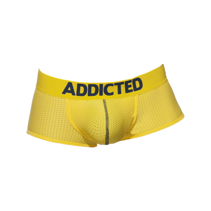 ADDICTED Push Up Mesh Trunk Yellow