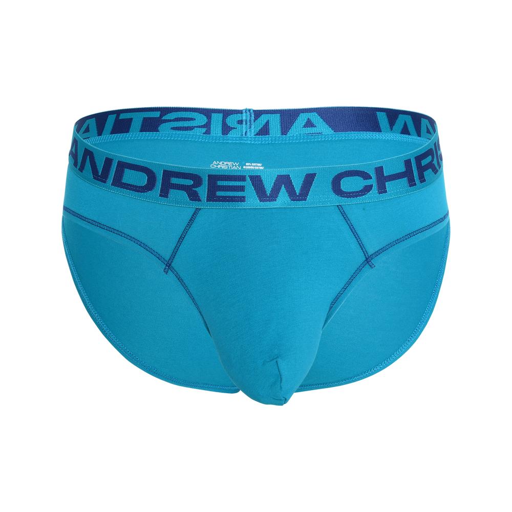 Andrew Christian ALMOST NAKED® Hang-Free Brief Teal