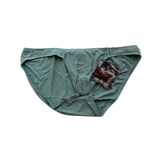 Andrew Christian ALMOST NAKED® No-Show Ultra Low Rise Brief Sage