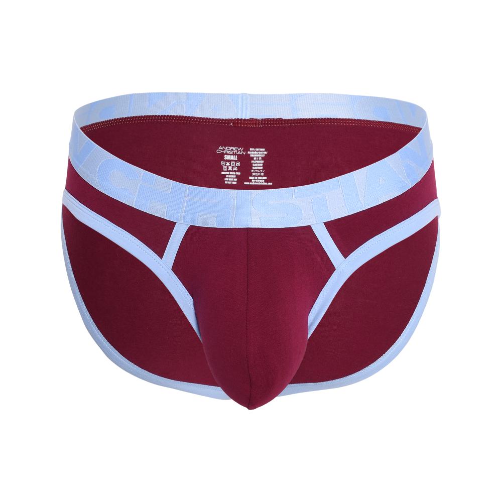 Andrew Christian BULGE C-Ring Brief Burgundy