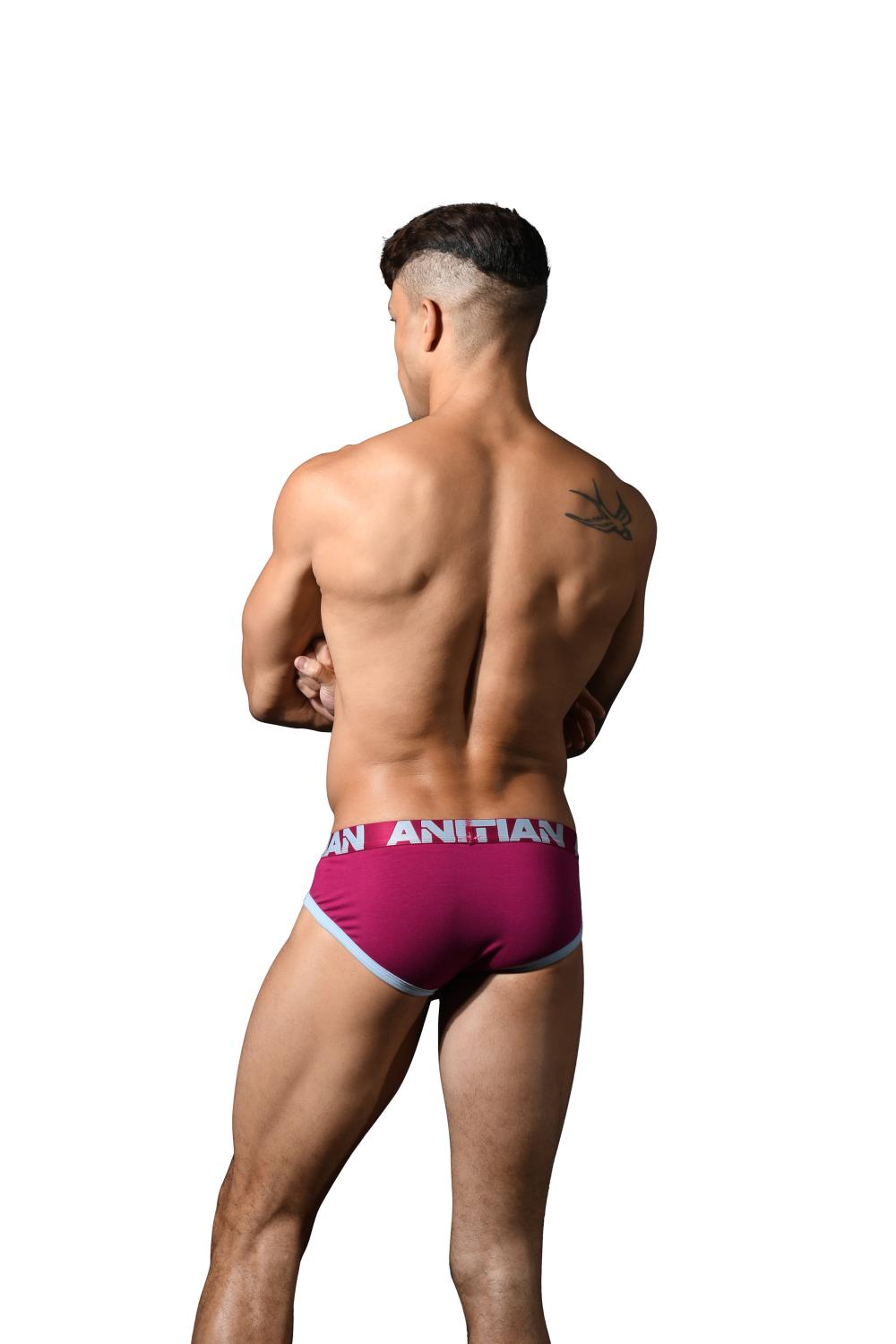 Andrew Christian BULGE C-Ring Brief Burgundy