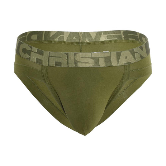 Andrew Christian Bubble Butt Brief w/ ALMOST NAKED® Olive