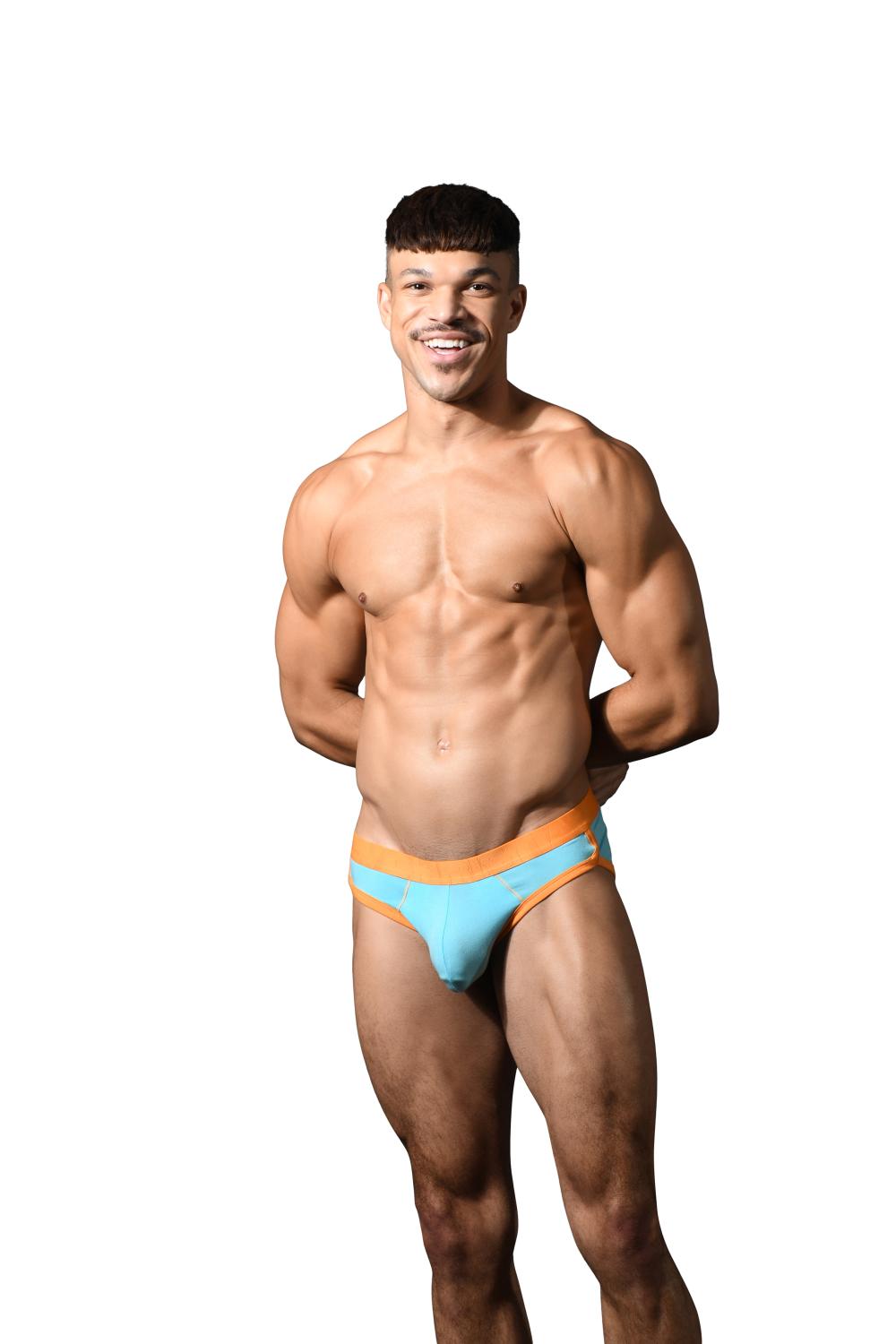 Andrew Christian CoolFlex Modal Brief w/ SHOW-IT® Sky Blue