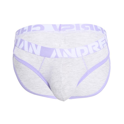 Andrew Christian CoolFlex Modal Brief w/ SHOW-IT® White Heather
