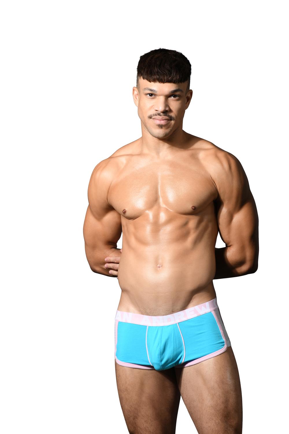 Andrew Christian Retro Boxer w/ SHOW-IT® Aqua