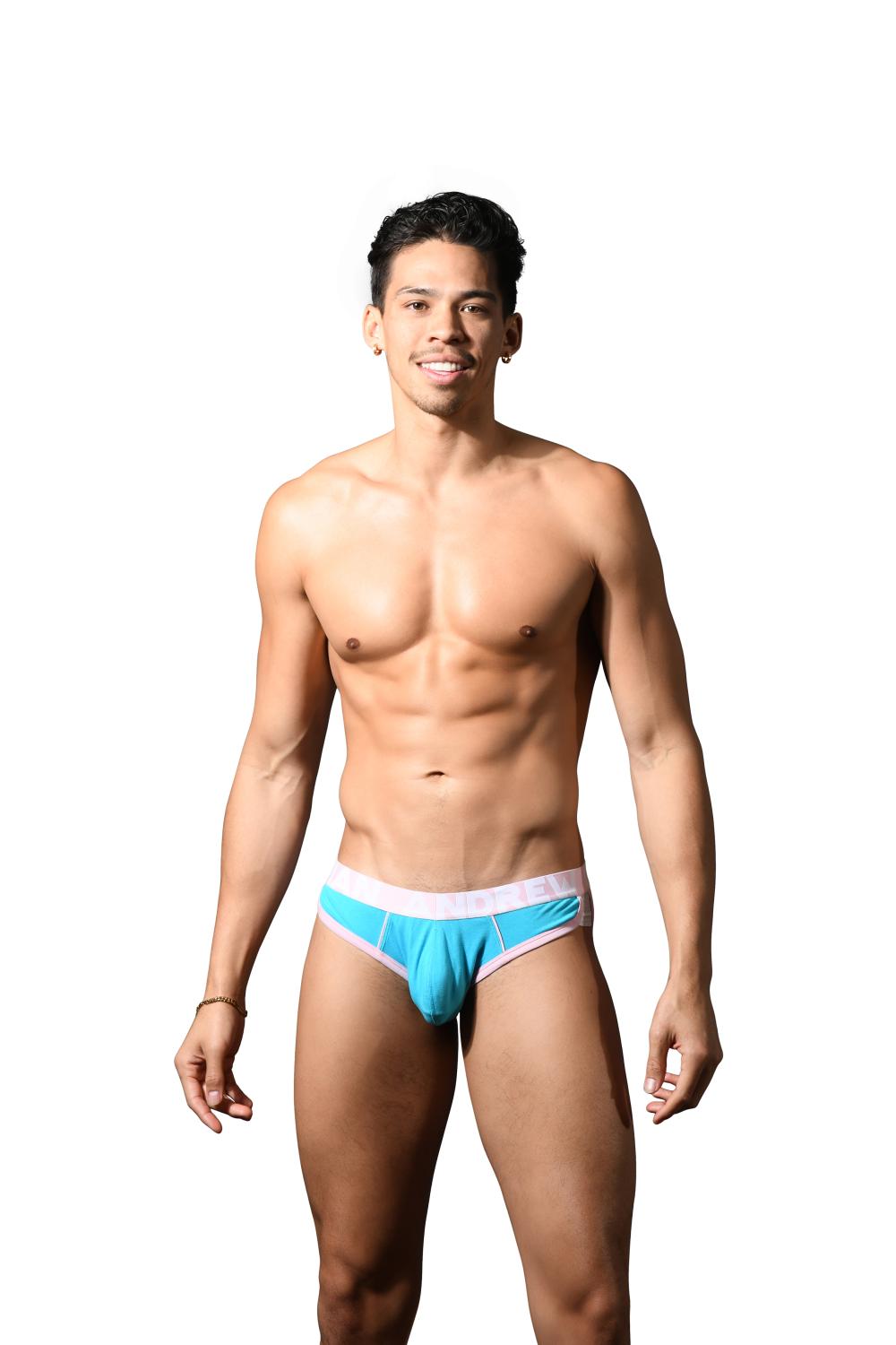 Andrew Christian Retro Brief w/ SHOW-IT® Aqua