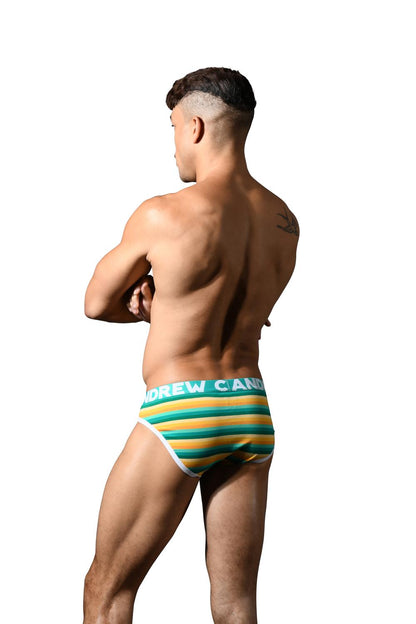Andrew Christian Riviera Stripe Brief w/ ALMOST NAKED®