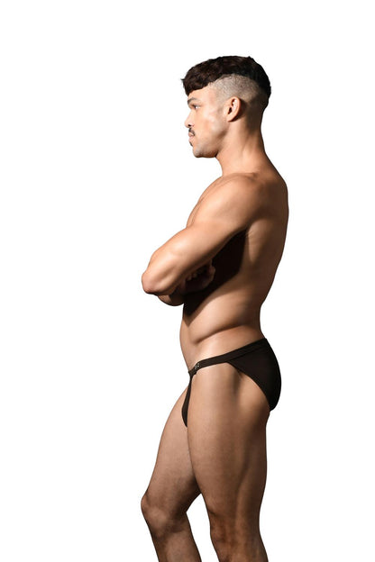 Andrew Christian "SEX" Bamboo Brief w/ ALMOST NAKED® Brown