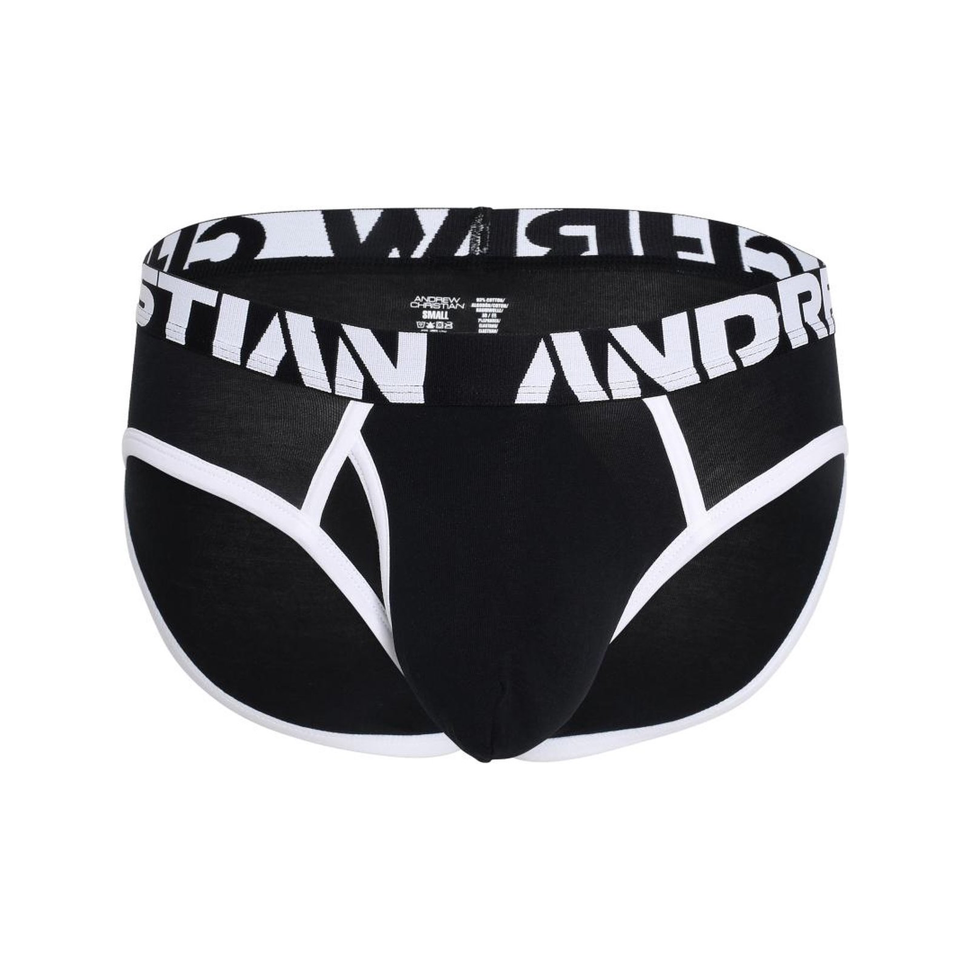 Andrew Christian Slow Fashion Brief w/ SHOW-IT® Black