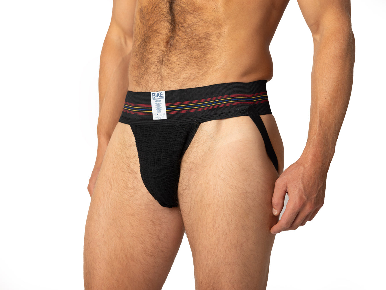 BIKE Original 3 Inch Jock Black