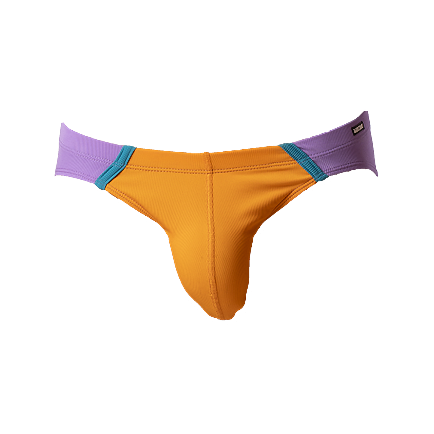 Barcode Berlin Avas Swim Brief Orange-Lila-Blue