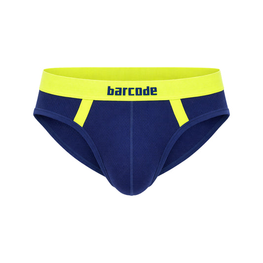 Barcode Berlin Brief Sonny Navy-Neongreen