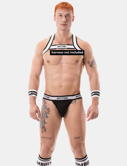 Barcode Berlin Jockstrap BOTTOM Black-White