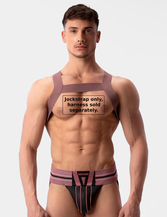 Barcode Berlin Jockstrap Loba Brownishpurple-Black