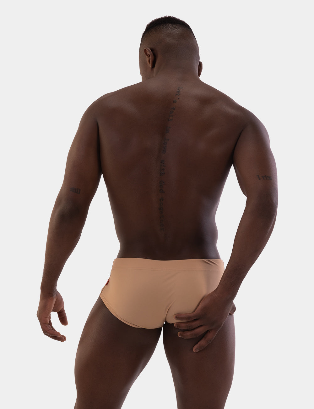 Barcode Berlin Mar Bella Beach Swim Trunk Nude-Turchese-Orange
