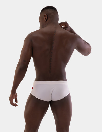 Barcode Berlin Mar Bella Beach Swim Trunk White-Blue-Rose