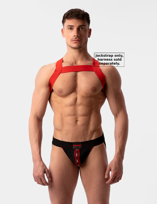Barcode Berlin Mesh Jock Tel Black-Red