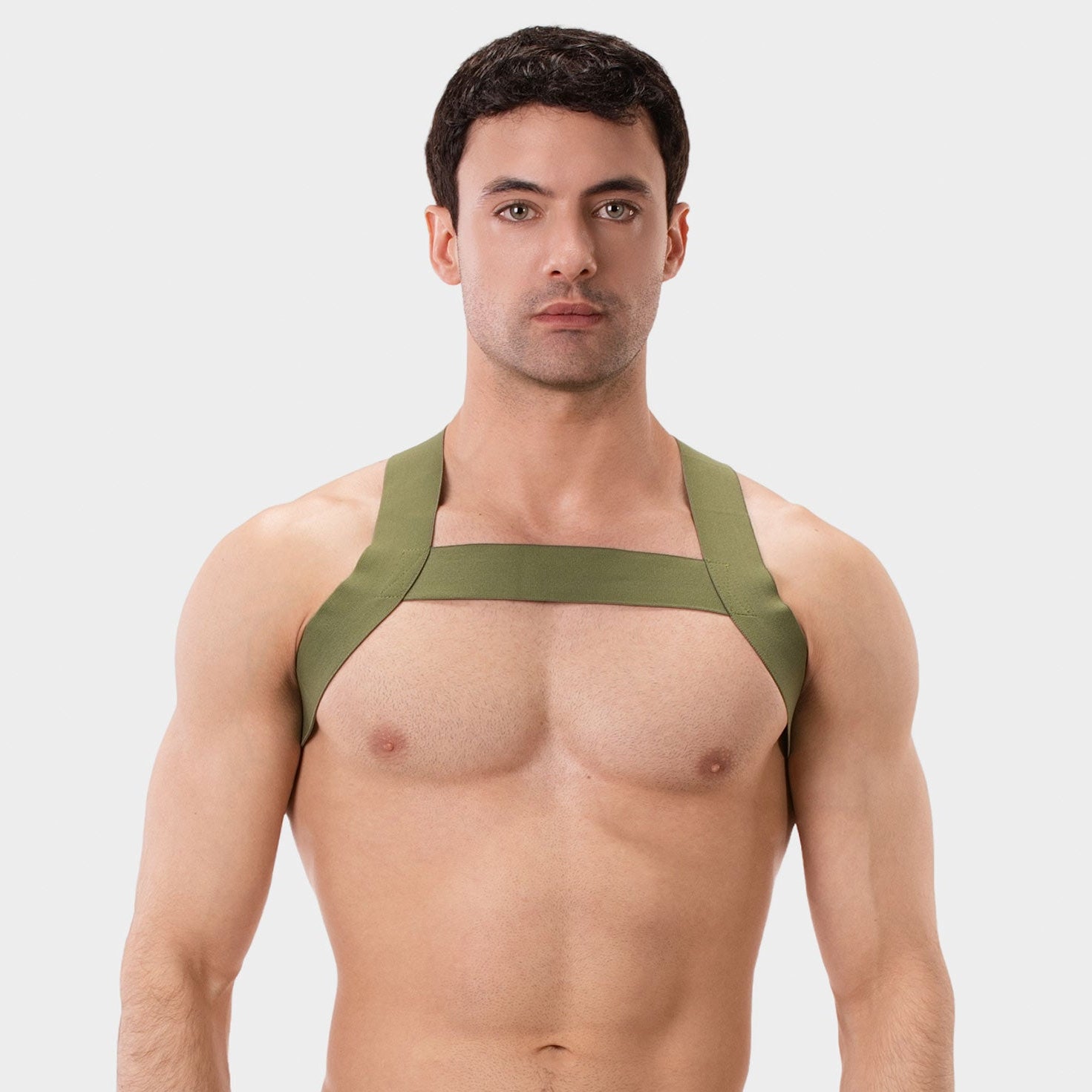 Barcode Berlin Multipack 1x Boris Jockstrap + 1x Harness Matt Grasslandbeige