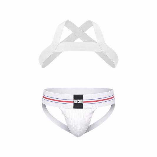 Barcode Berlin Multipack 1x Boris Jockstrap + 1x Harness Matt White