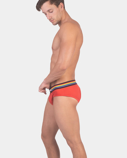 Barcode Berlin Multipack Backless Brief Pride Red + Pride Harness