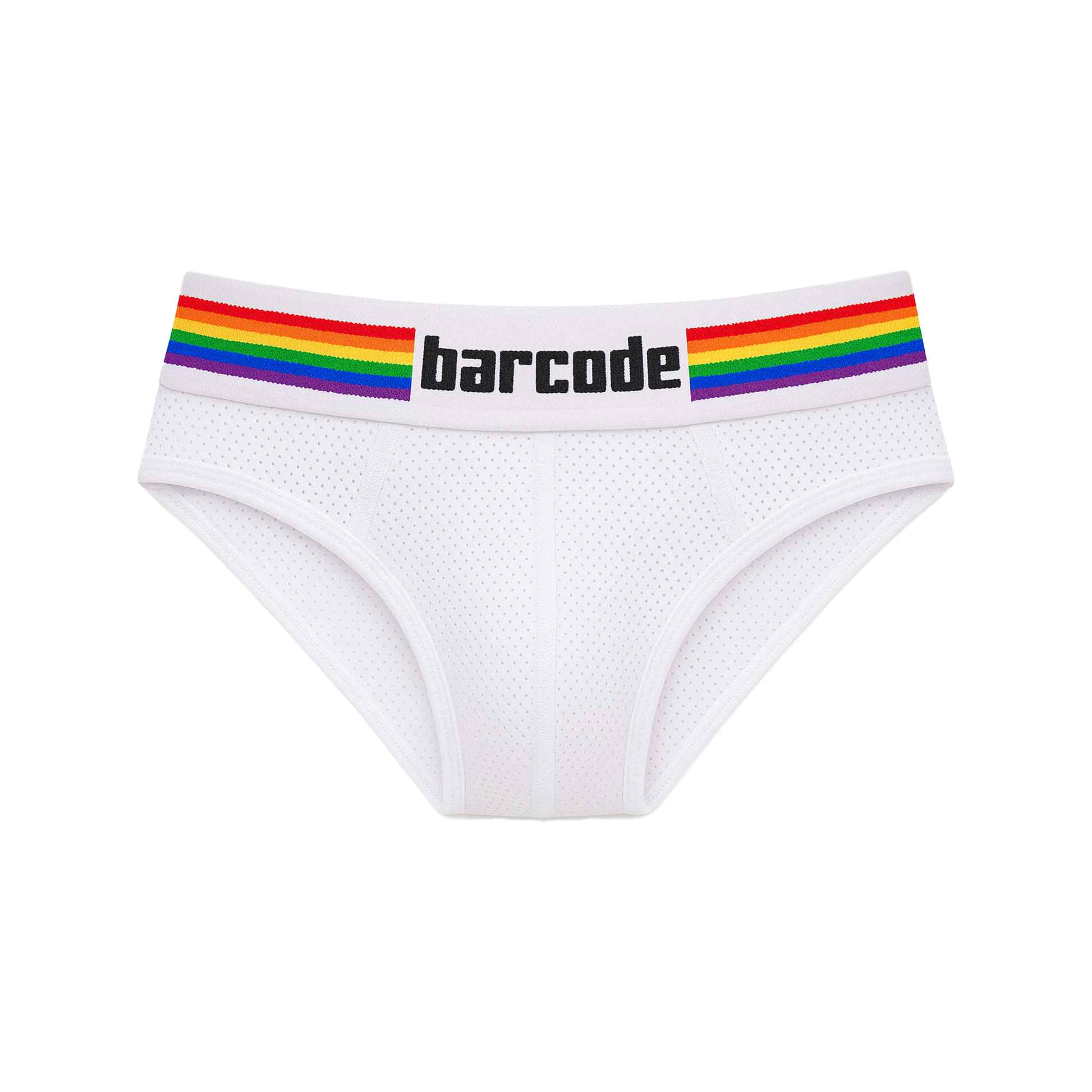 Barcode Berlin Pride Brief White