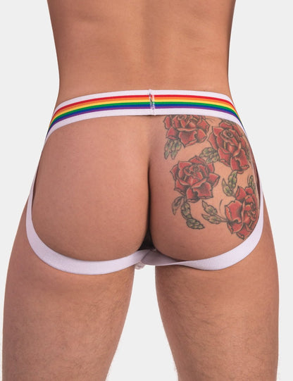 Barcode Berlin Pride Jockstrap White