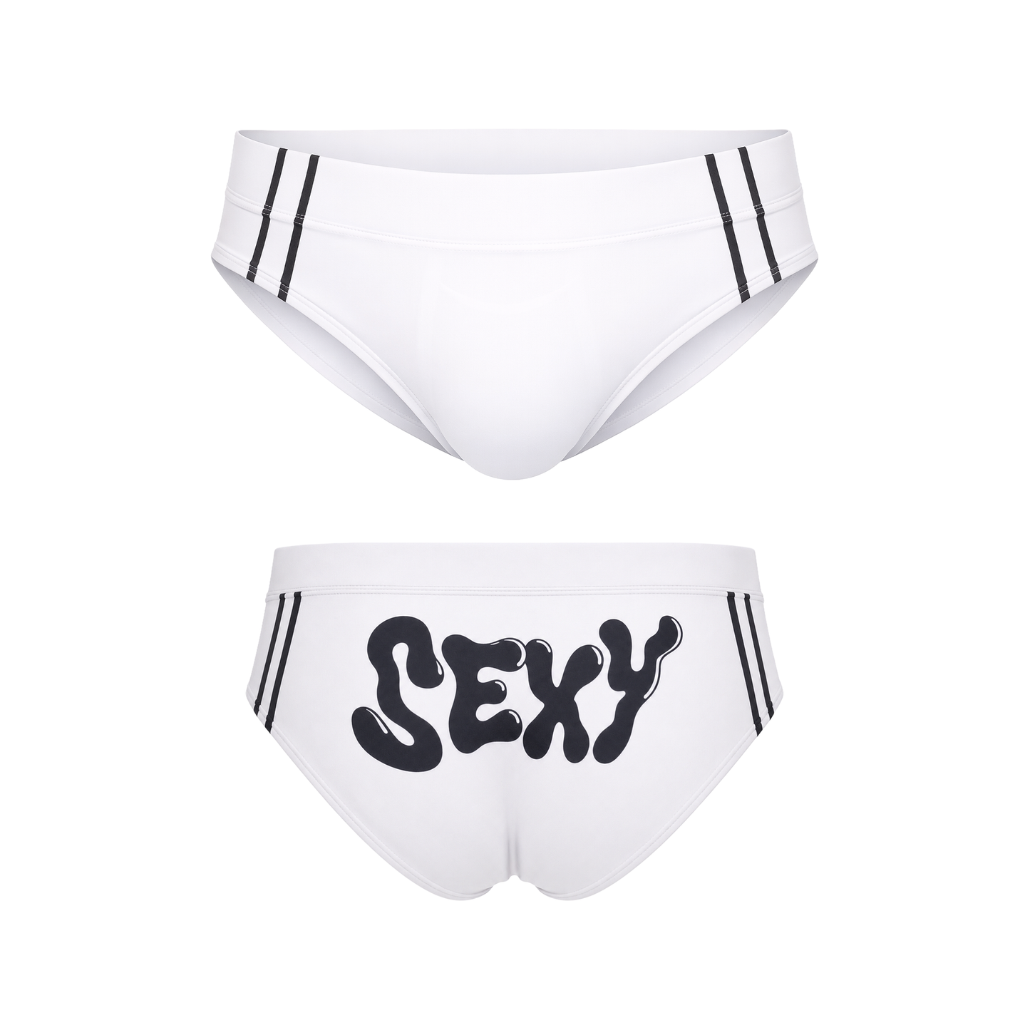 Barcode Berlin Swim Brief Sexy White-Black