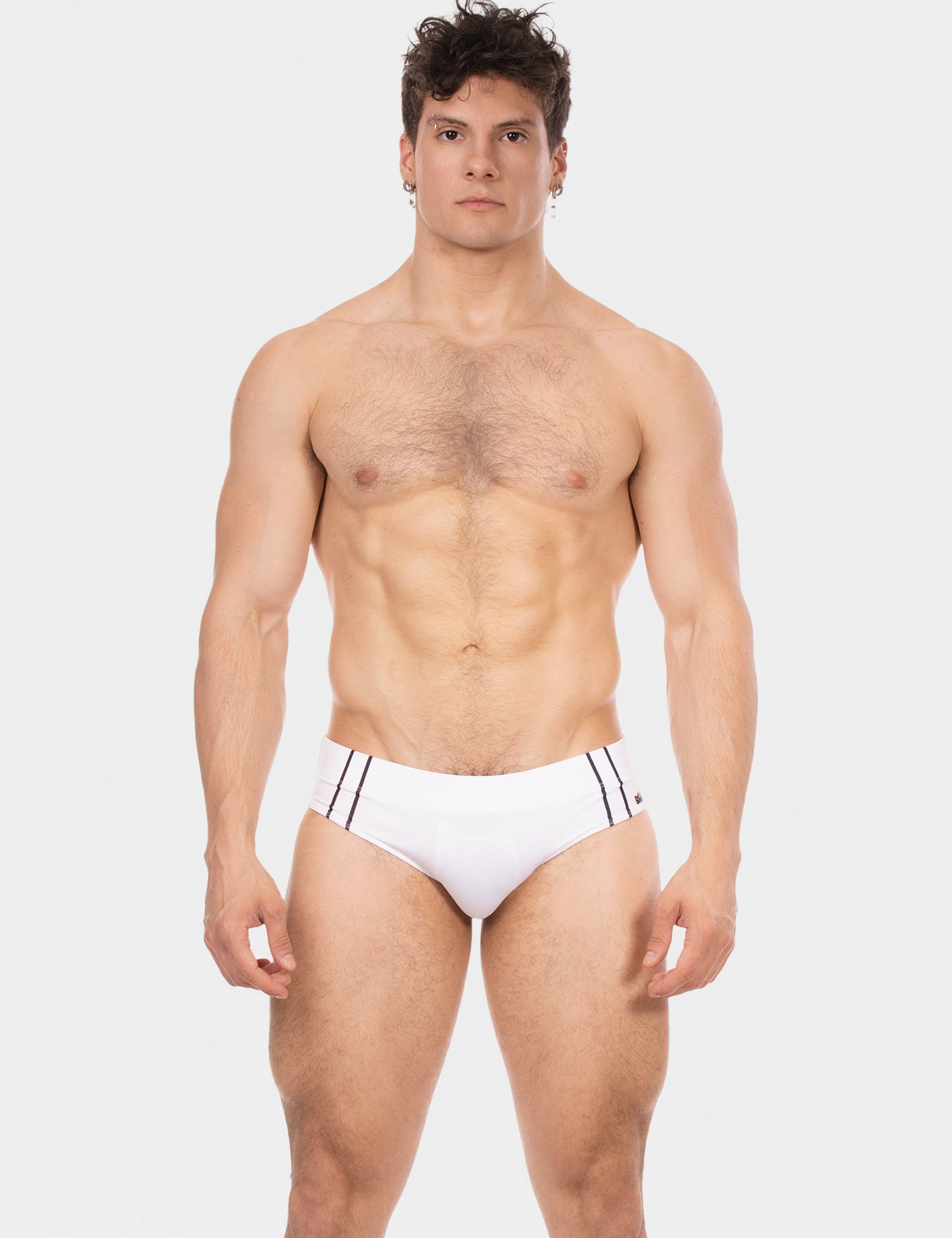 Barcode Berlin Swim Brief Sexy White-Black