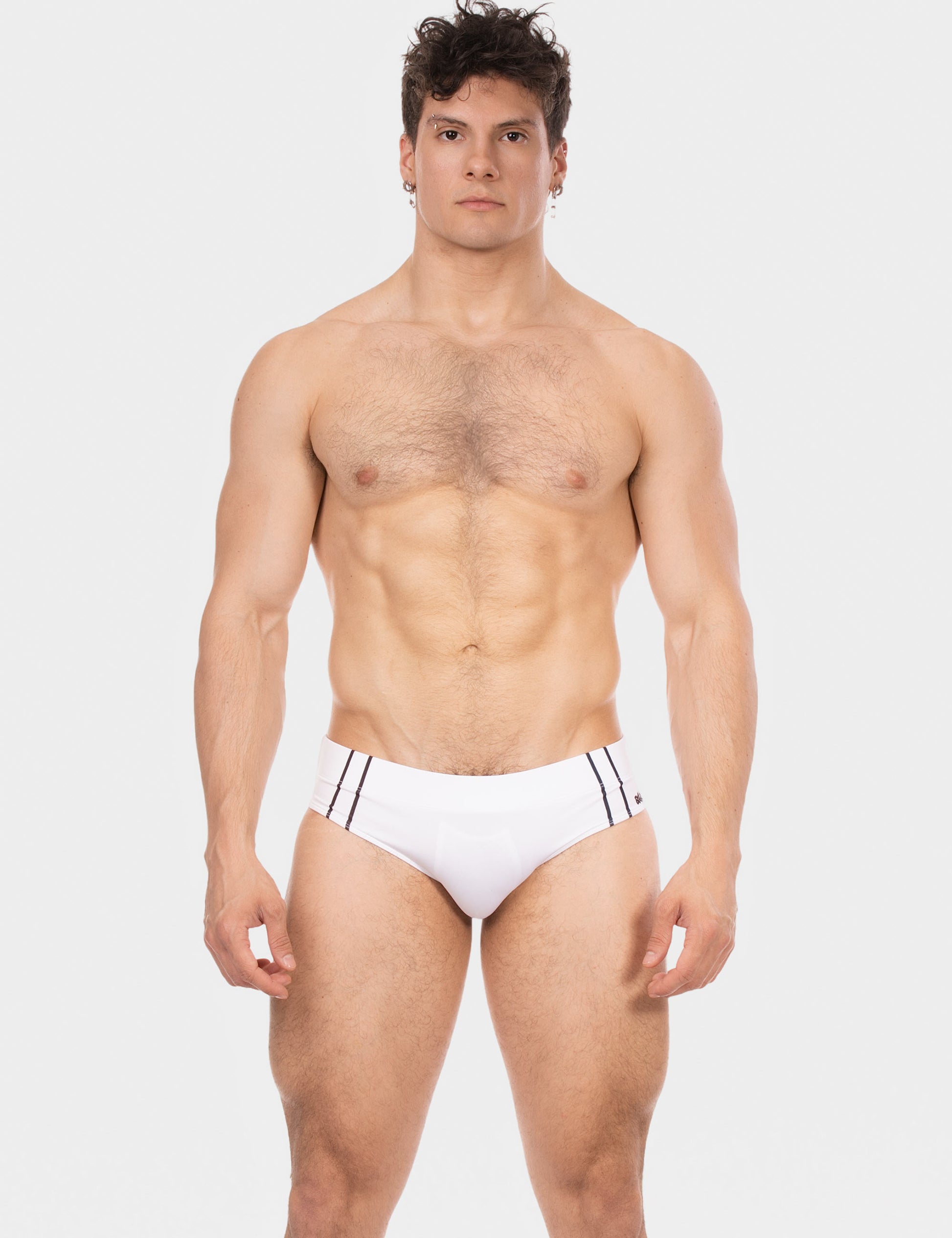 Barcode Berlin Swim Brief Sexy White-Black