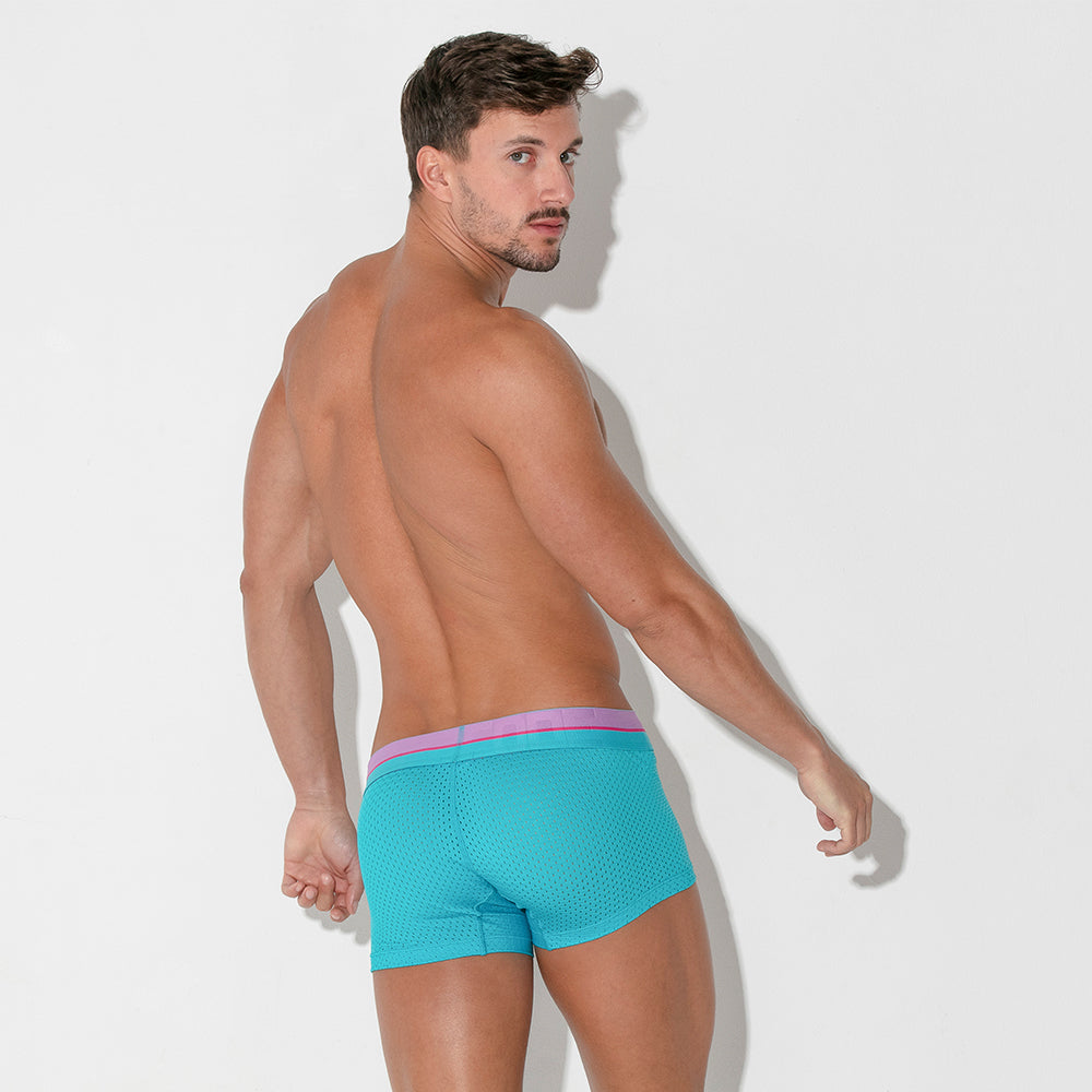 CODE 22 Bright Mesh Trunk Turquoise