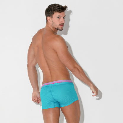 CODE 22 Bright Mesh Trunk Turquoise
