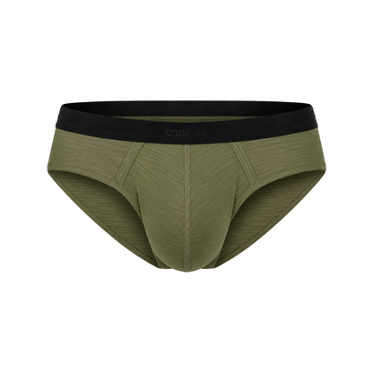 CODE 22 Zebra Brief Khaki