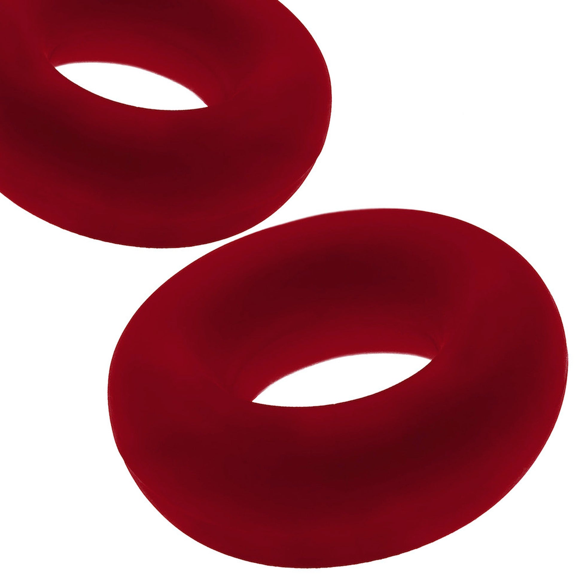 Hünkyjunk Stiffy Cockring 2-Pack Cherry Ice