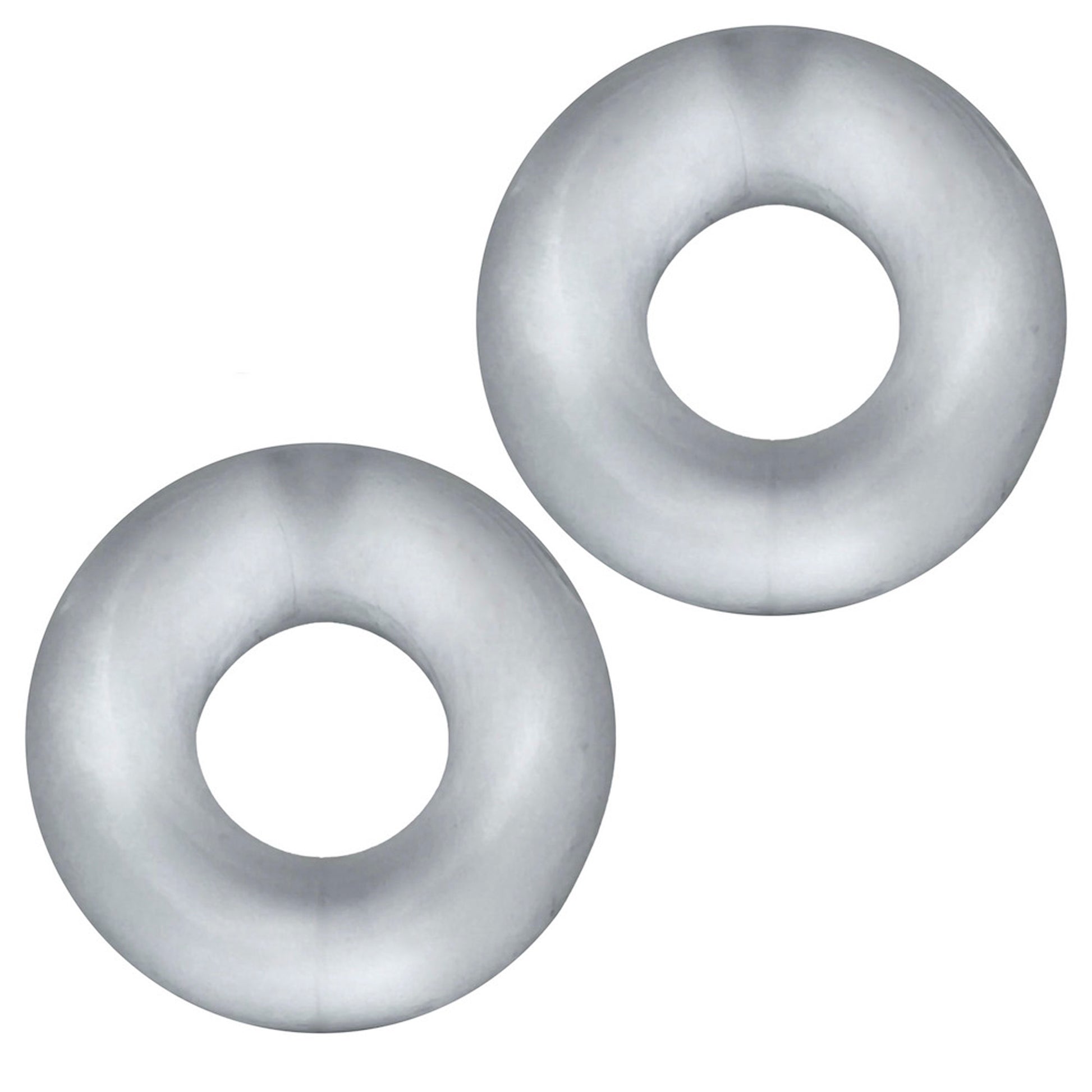 Hünkyjunk Stiffy Cockring 2-Pack Clear Ice