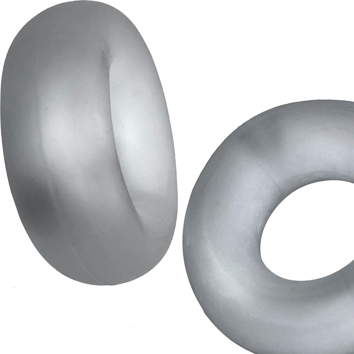 Hünkyjunk Stiffy Cockring 2-Pack Clear Ice