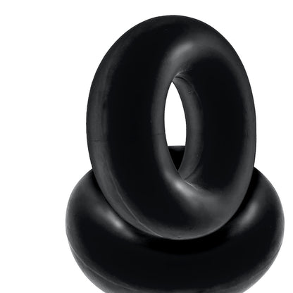 Hünkyjunk Stiffy Cockring 2-Pack Tar Ice