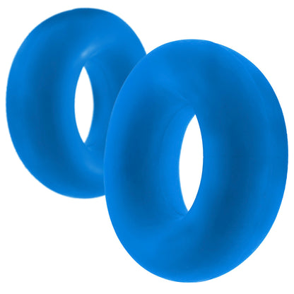 Hünkyjunk Stiffy Cockring 2-Pack Teal Ice