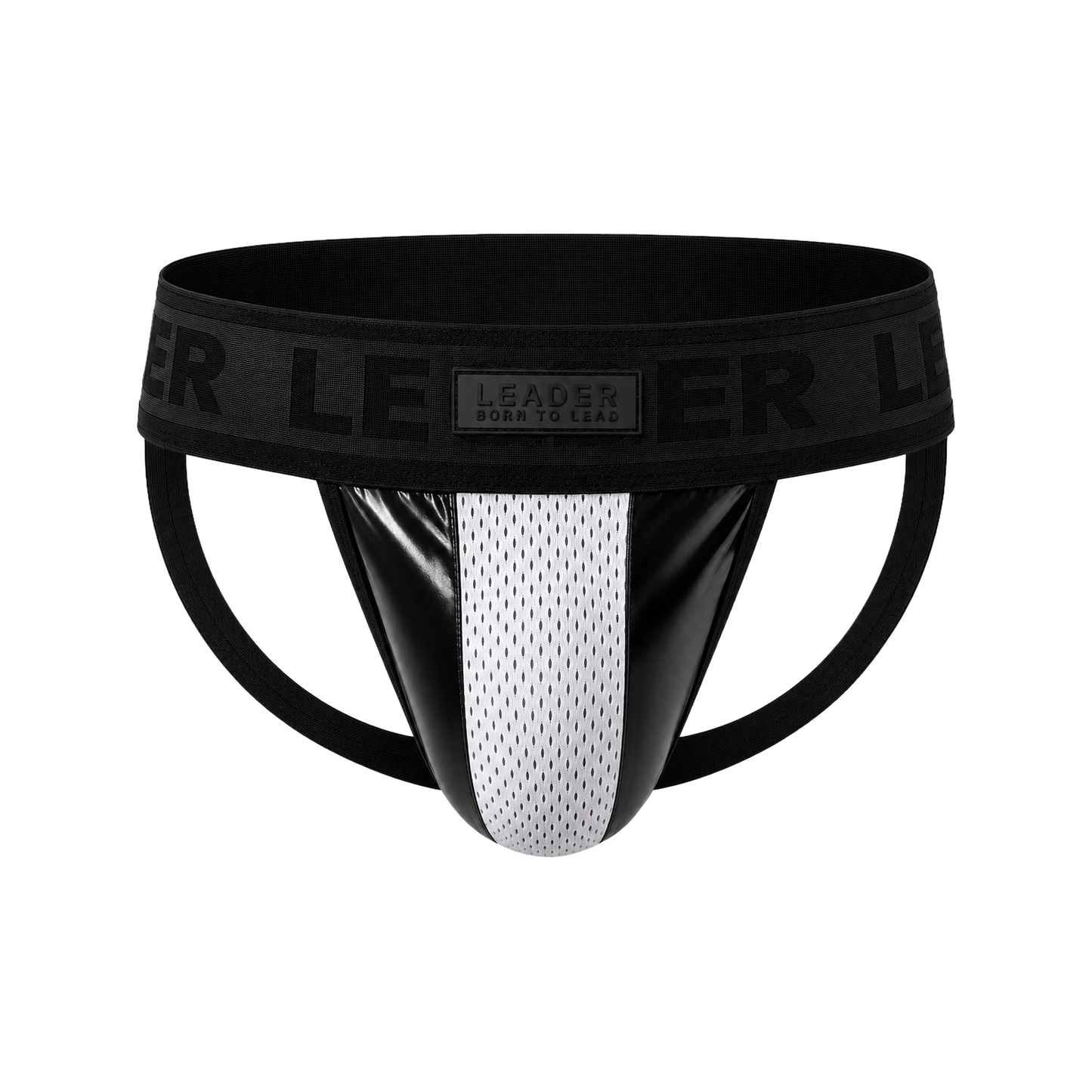 LEADER Brut Jockstrap White