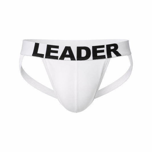 LEADER Essentials Jockstrap White