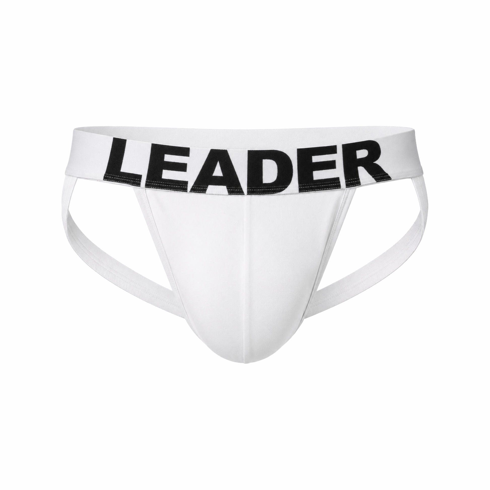 LEADER Essentials Jockstrap White