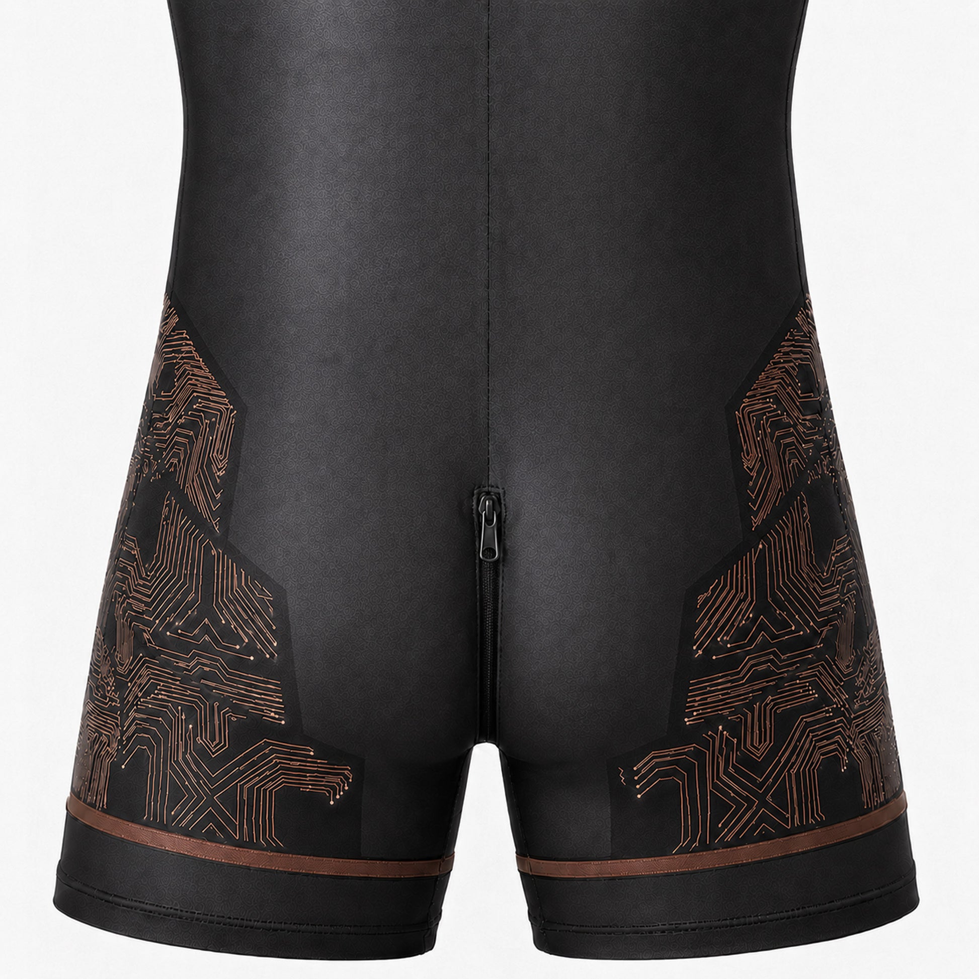 LEADER ID Party Singlet Pig Black/Brown