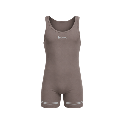 LEADER ID Sports Singlet Taupe