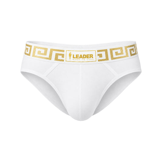 LEADER Invictus Brief White-Gold
