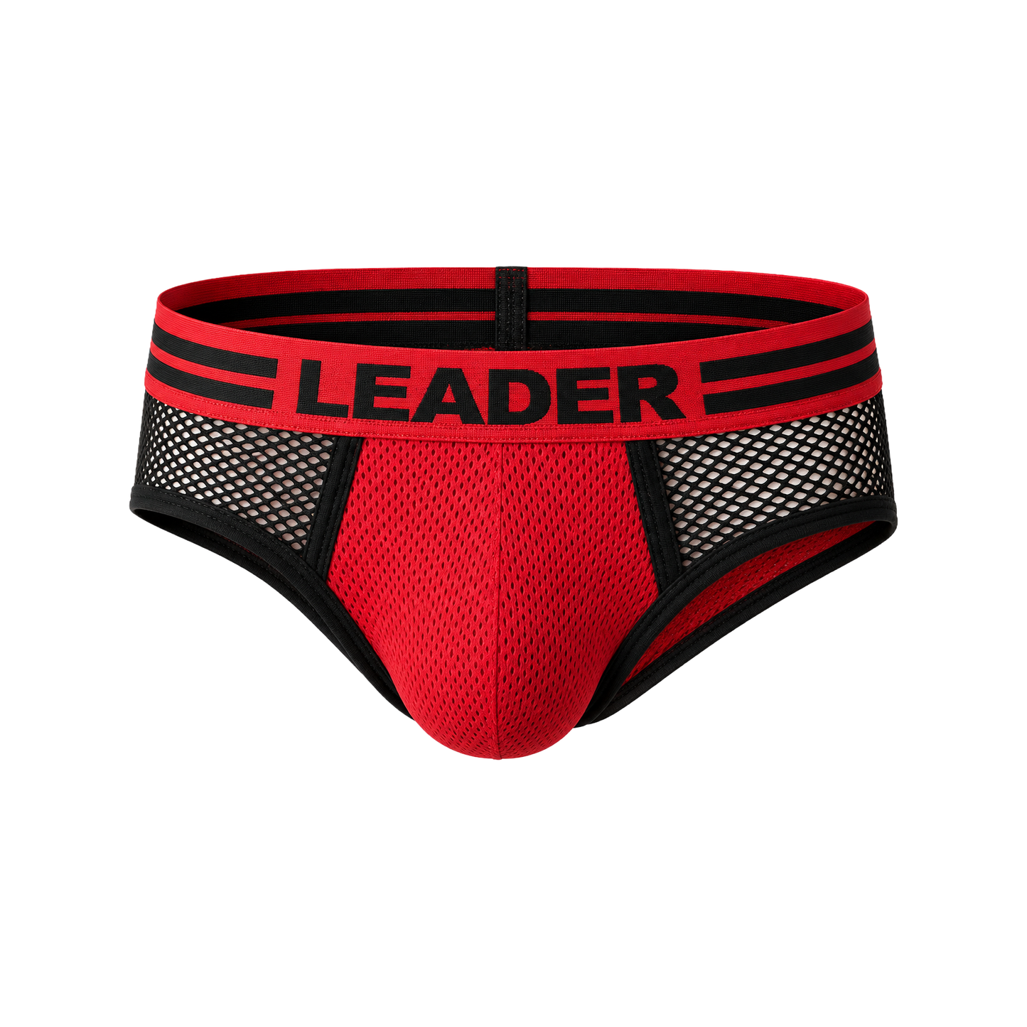 LEADER Loaded Brief Red