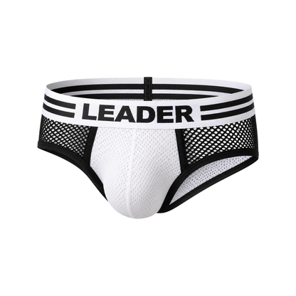 LEADER Loaded Brief White